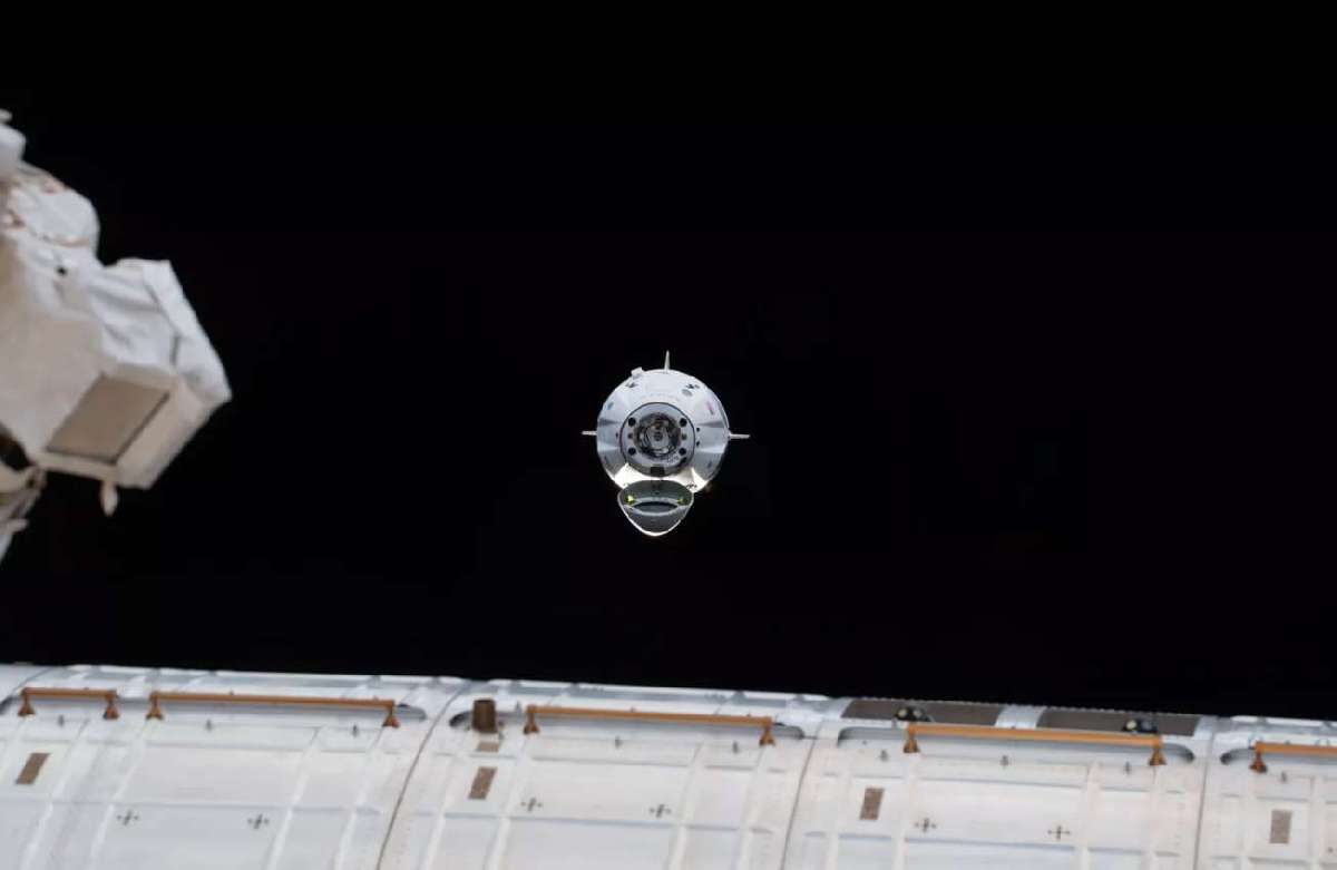 SpaceX’in Crew Dragon Kapsülü, Uluslararası Uzay İstasyonu’na Ulaştı
