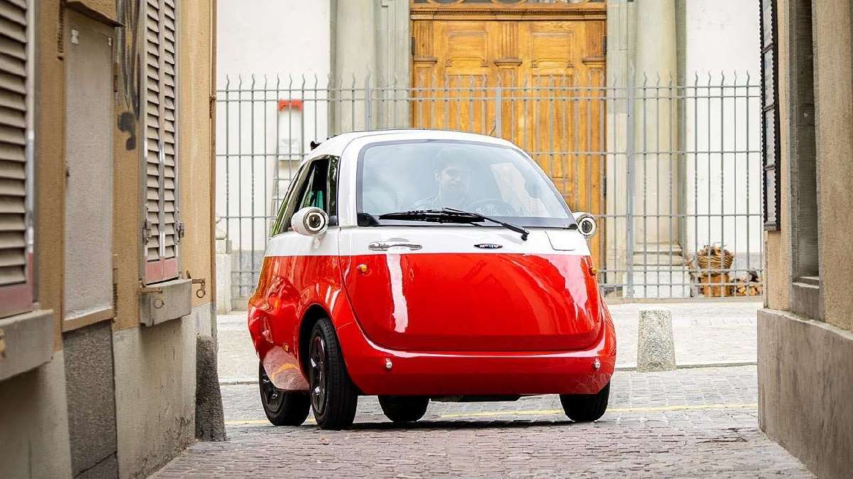 BMW Isetta Benzeri Mini Elektrikli Otomobil: Microlino 2.0
