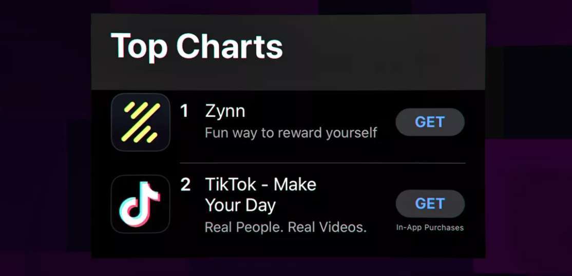 TikTok Klonu Video Paylaşım Uygulaması Zynn, İntihal Nedeniyle Play Store’dan Kaldırıldı